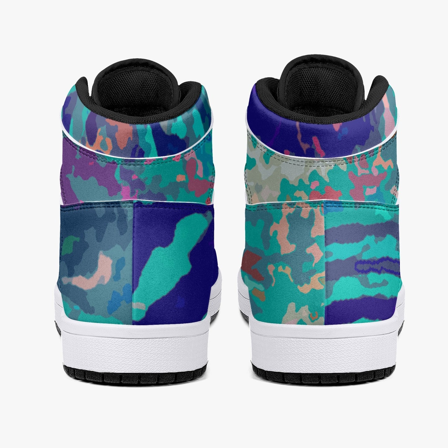 Almost Blue - Macr.in (High-Top Leather Sneakers)