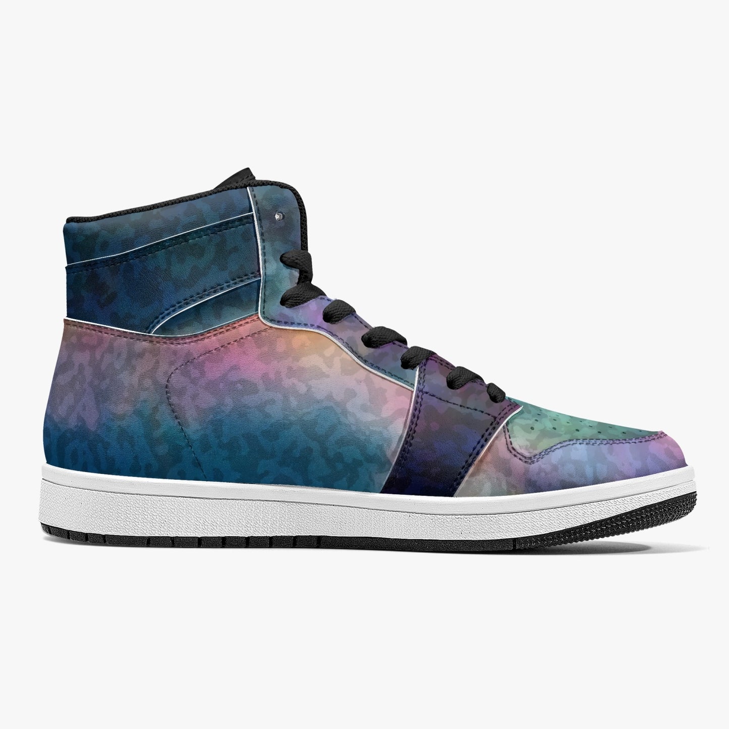 Almost Blue - Macr.in (High-Top Leather Sneakers)