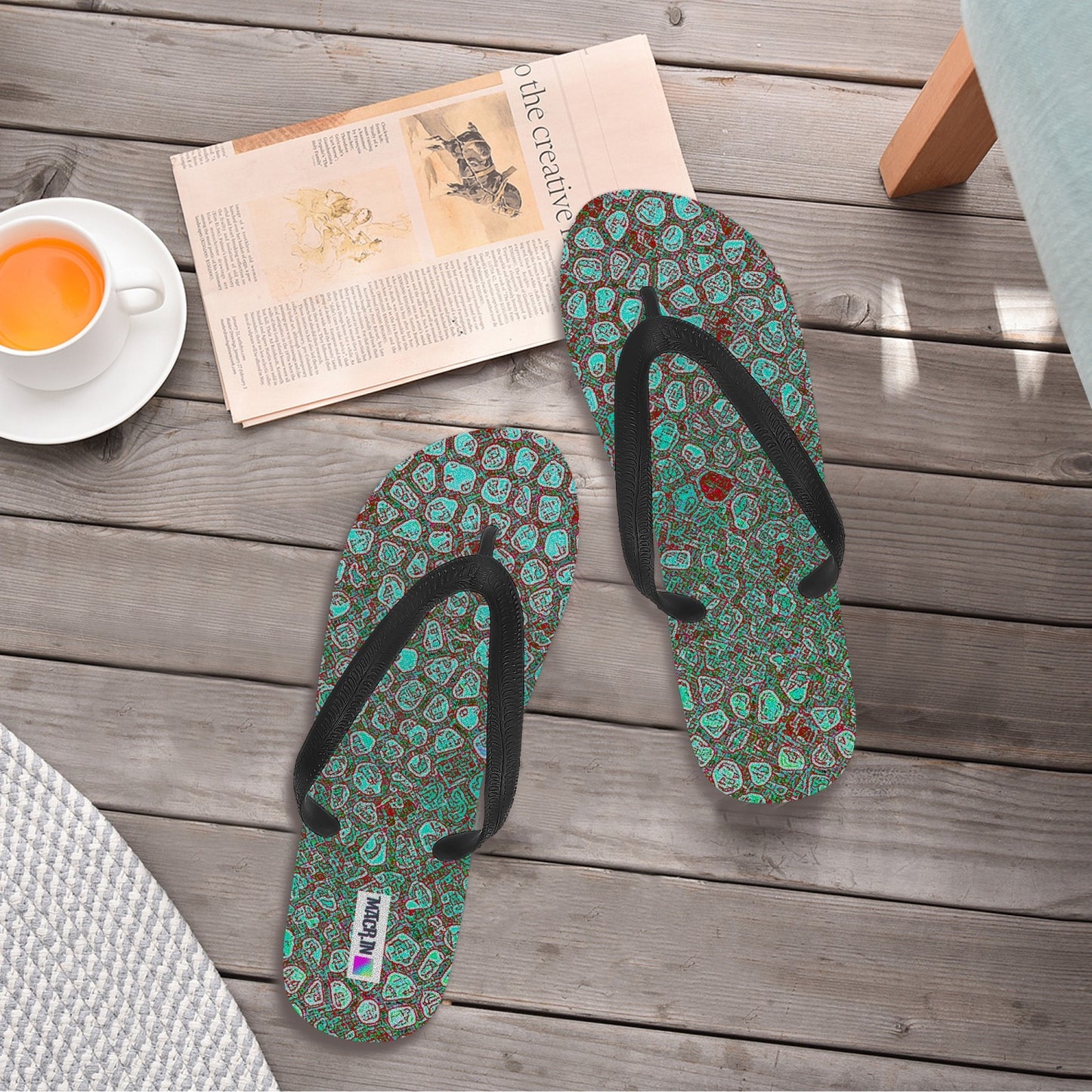 Almost Green - Macr.in (Classic Flip Flops)