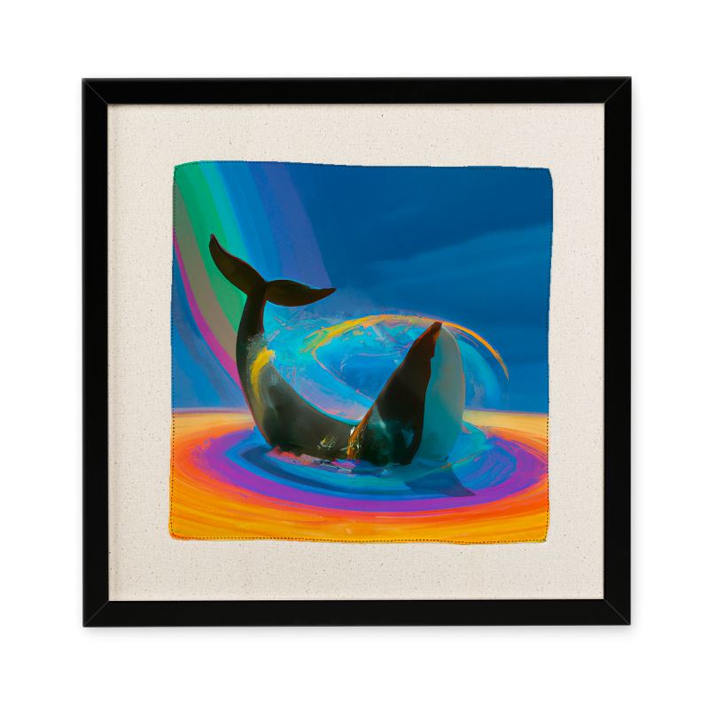 Framed Silk Scarf
