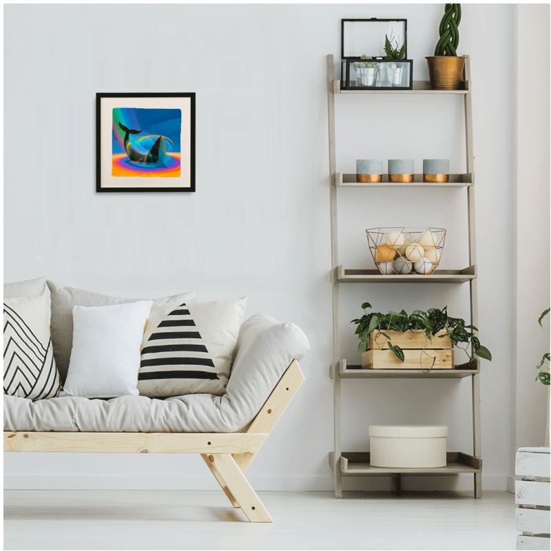 Framed Silk Scarf