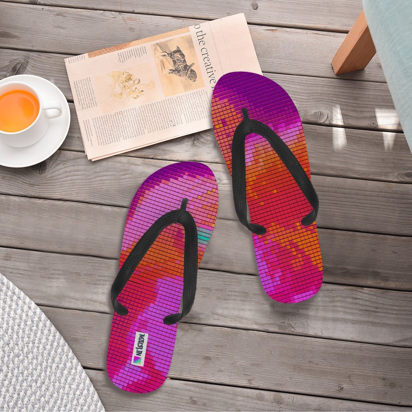 Almost Red - Macr.in (Classic Flip Flops)