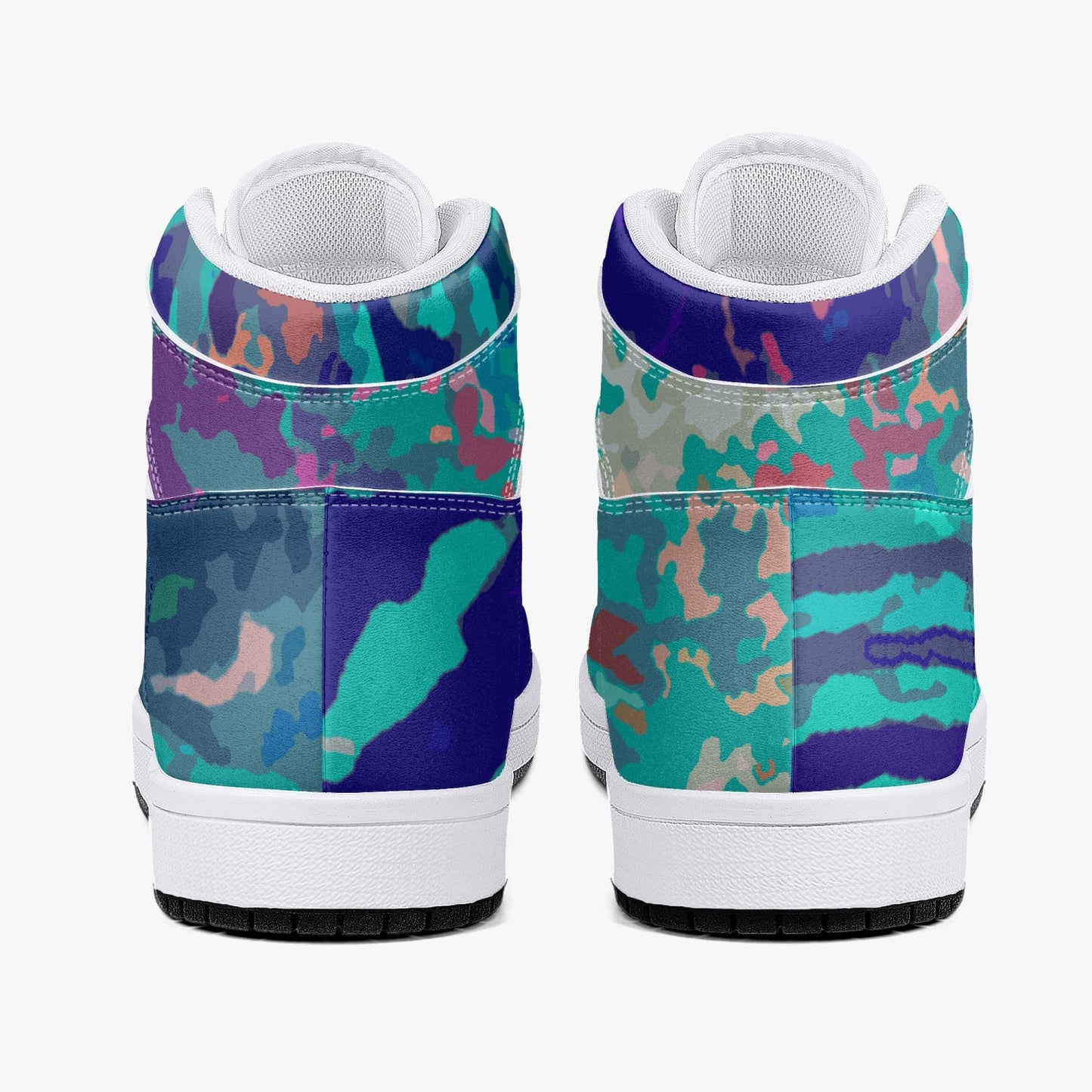 Almost Blue - Macr.in (High-Top Leather Sneakers)
