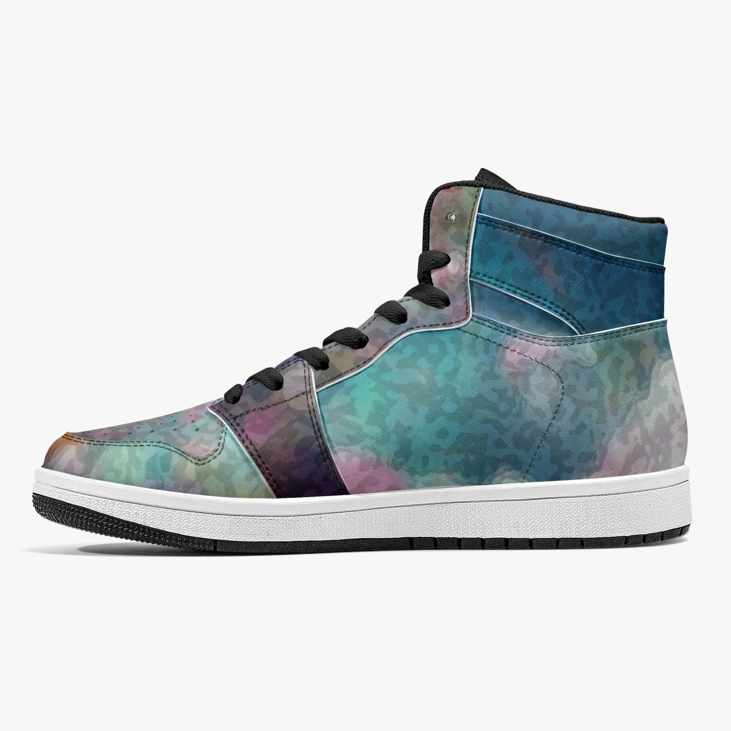 Almost Blue - Macr.in (High-Top Leather Sneakers)