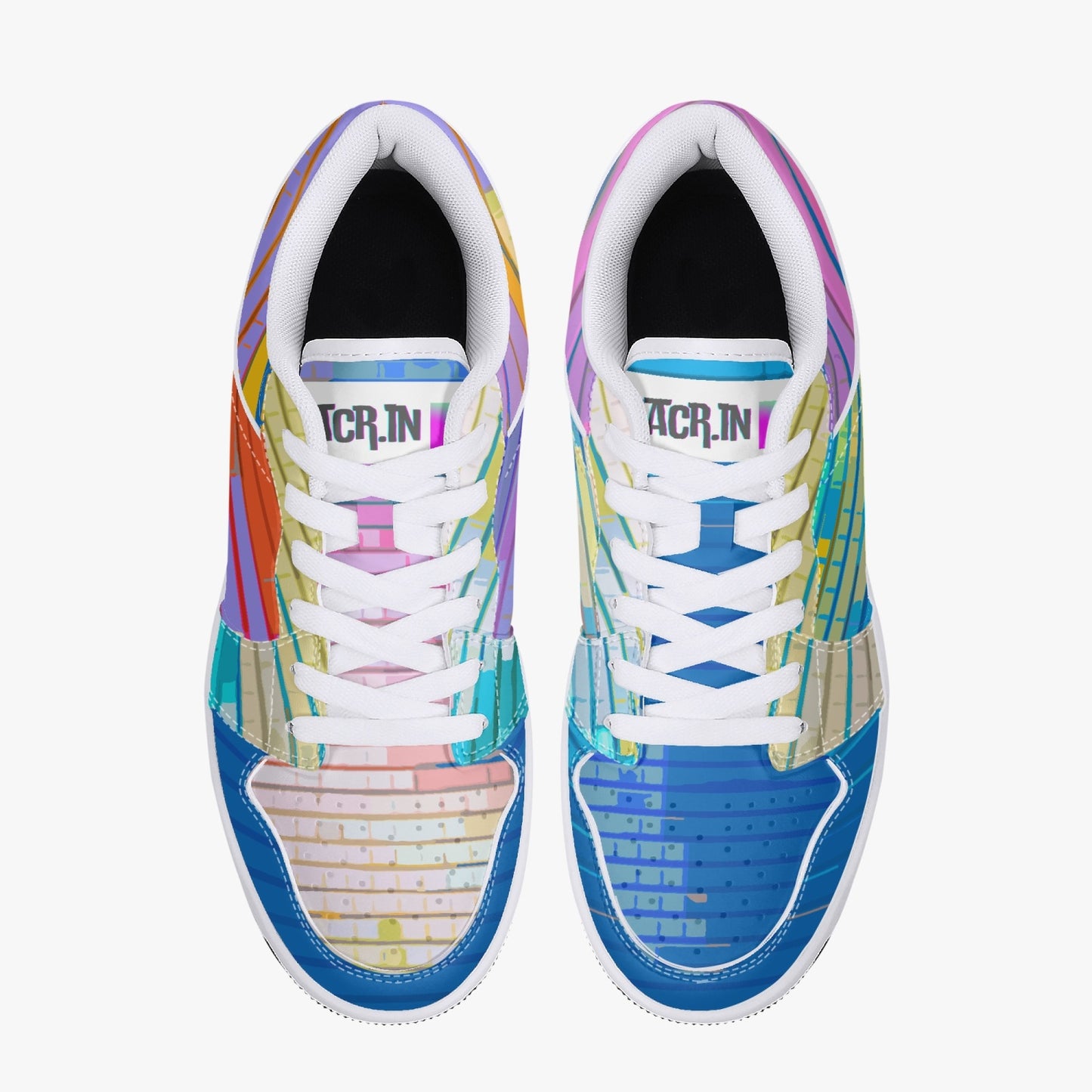 Almost Blue I - Macr.in (Low-Top Leather Sneakers)