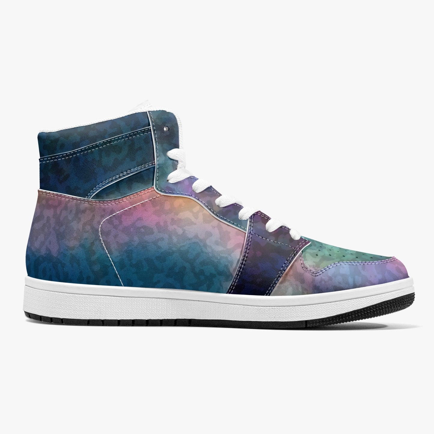 Almost Blue - Macr.in (High-Top Leather Sneakers)