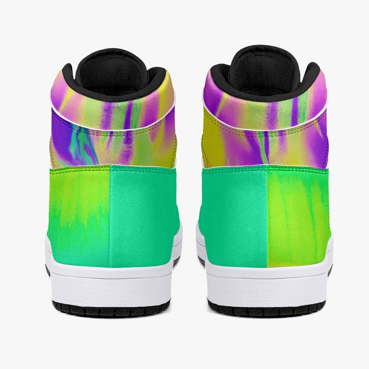 Almost Green - Macr.in (High-Top Leather Sneakers)