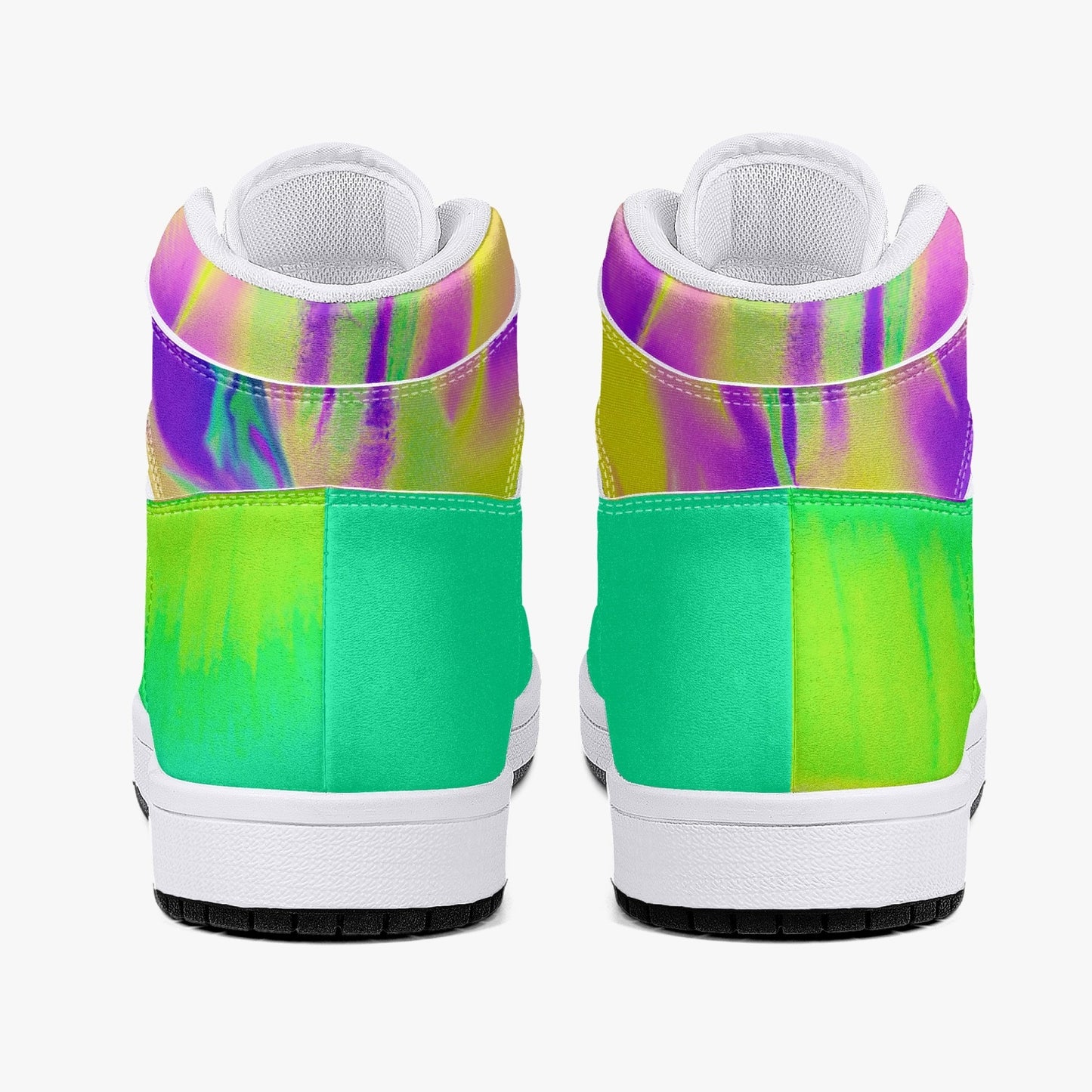 Almost Green - Macr.in (High-Top Leather Sneakers)