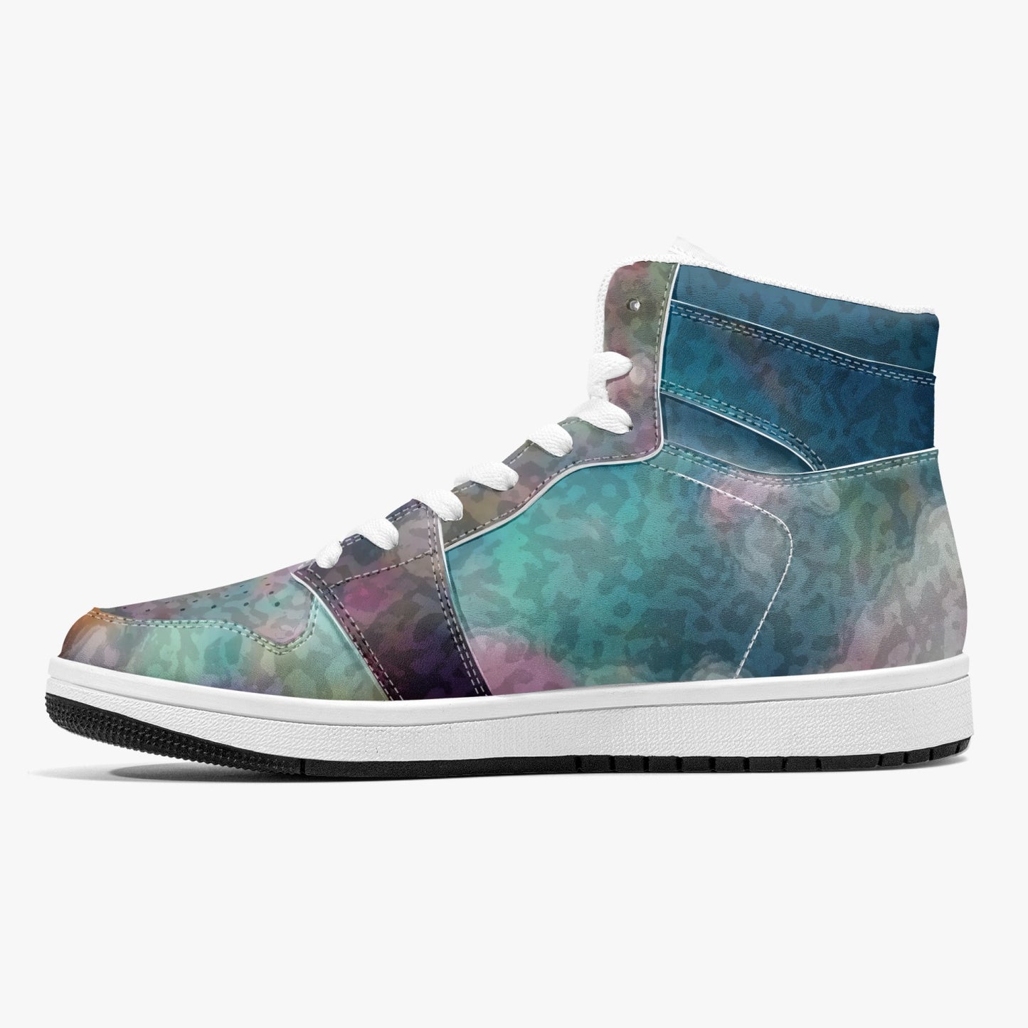 Almost Blue - Macr.in (High-Top Leather Sneakers)